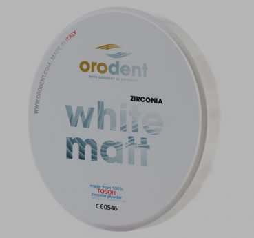 Weiß Matt  Der Undurchsichtige 1400 Mpa 35% Transluzenz  Weiβ Opak- Durchmesser 98MM